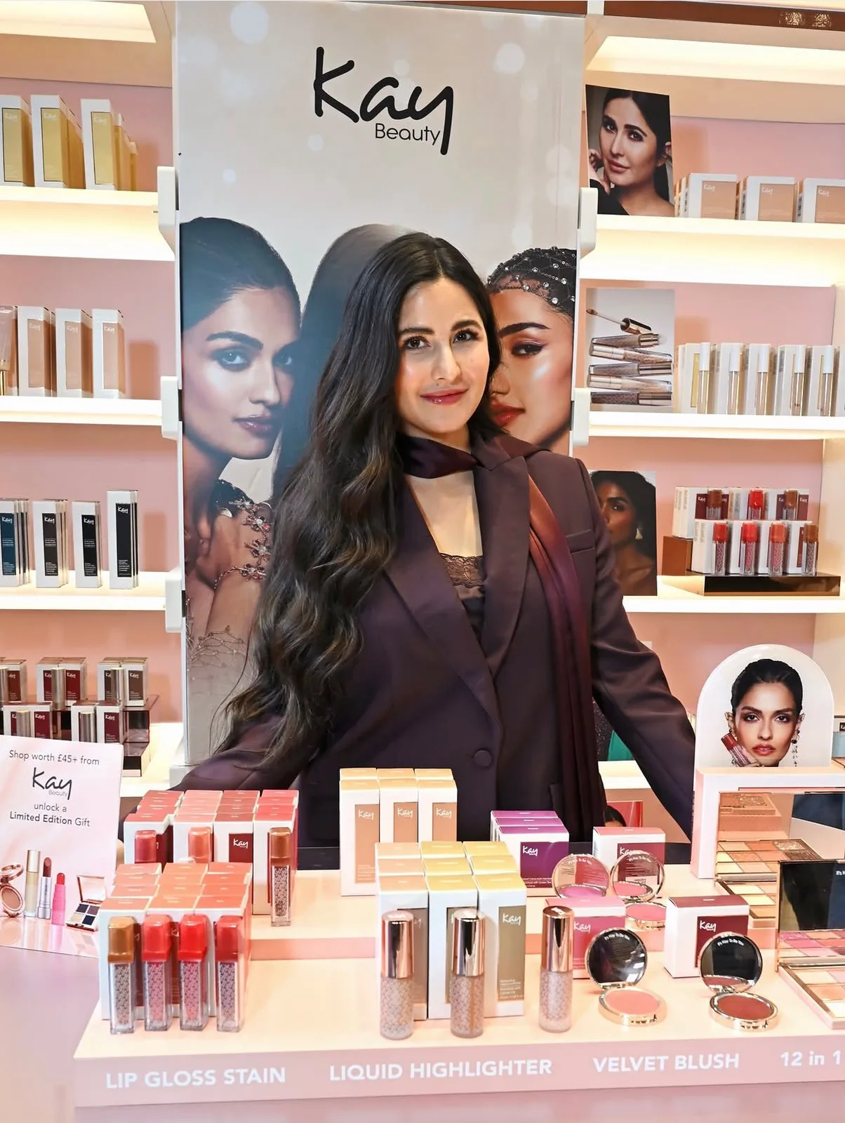 Le stand Kay Beauty chez Space NK, à Londres